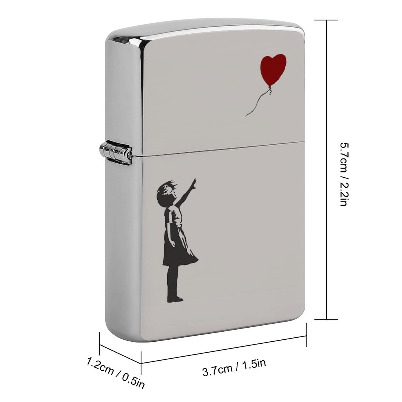 Amazon.co.jp: ジッポライターカバー Banksy バンクシー Zippo兼用